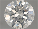Natural Diamond 1.21 Carats, Round with Excellent Cut, I Color, SI1 Clarity and Certified by GIA