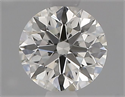 Natural Diamond 0.80 Carats, Round with Excellent Cut, J Color, VVS2 Clarity and Certified by GIA