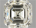 Diamante Natural 1.00 quilates, Asscher , Color J, claridad VVS2 y certificado IGI