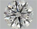 Diamante Natural 0.40 quilates, Redondo , Color I, claridad SI1 y certificado GIA