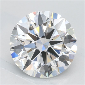 Picture of Lab Grown Diamond 1.71 Carats, Round with Excellent Cut, D Color, IF Clarity and Certified by GIA