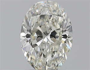 Foto Diamante Natural 1.30 quilates, Ovalado , Color J, claridad SI1 y certificado GIA de