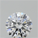 Diamante Natural 0.43 quilates, Redondo , Color F, claridad VVS1 y certificado GIA