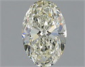 Natural Diamond 1.20 Carats, Oval with  Cut, L Color, VVS1 Clarity and Certified by GIA