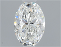 Natural Diamond 0.50 Carats, Oval with  Cut, G Color, VS1 Clarity and Certified by GIA