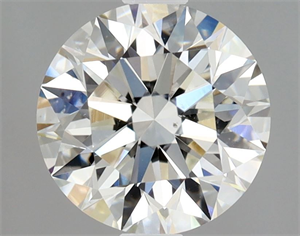Picture of Natural Diamond 0.94 Carats, Round with Excellent Cut, H Color, SI1 Clarity and Certified by GIA