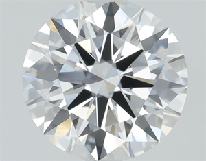 Picture of Lab Grown Diamond 1.09 Carats, Round with Ideal Cut, D Color, VVS2 Clarity and Certified by IGI