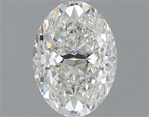 Foto Diamante Natural 1.00 quilates, Ovalado , Color I, claridad SI2 y certificado GIA de