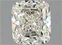 Natural Diamond 1.05 Carats, Cushion with  Cut, J Color, SI1 Clarity and Certified by GIA