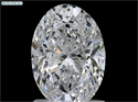 Natural Diamond 1.50 Carats, Oval with  Cut, D Color, SI2 Clarity and Certified by IGI