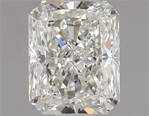 Picture of Natural Diamond 0.90 Carats, Radiant with  Cut, K Color, VS2 Clarity and Certified by GIA