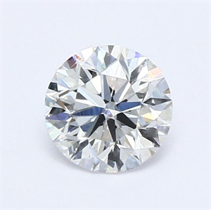 Foto Diamante Natural 0.40 quilates, Redondo , Color E, claridad VS2 y certificado GIA de