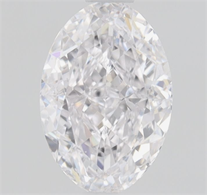Picture of Natural Diamond 0.52 Carats, Oval with  Cut, F Color, SI1 Clarity and Certified by GIA