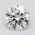 Lab Grown Diamond 3.72 Carats, Round with Ideal Cut, E Color, IF Clarity and Certified by IGI
