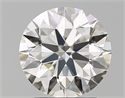 Diamante Natural 2.50 quilates, Redondo , Color K, claridad VS1 y certificado GIA
