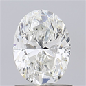 Diamante Natural 1.02 quilates, Ovalado , Color H, claridad SI2 y certificado IGI