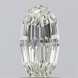 Picture of Natural Diamond 1.01 Carats, Oval with  Cut, K Color, VS1 Clarity and Certified by GIA