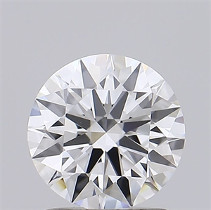 Picture of Lab Grown Diamond 1.37 Carats, Round with Ideal Cut, D Color, VVS2 Clarity and Certified by IGI