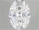 Diamante Natural 2.11 quilates, Ovalado , Color D, claridad SI2 y certificado GIA
