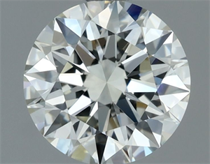 Picture of Natural Diamond 1.00 Carats, Round with Excellent Cut, J Color, IF Clarity and Certified by IGI