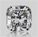 Natural Diamond 0.51 Carats, Cushion with  Cut, F Color, VVS2 Clarity and Certified by GIA