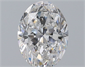 Natural Diamond 1.51 Carats, Oval with  Cut, D Color, VS1 Clarity and Certified by GIA