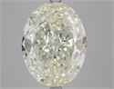 Diamante Natural 6.08 quilates, Ovalado , Color K, claridad SI2 y certificado HRD