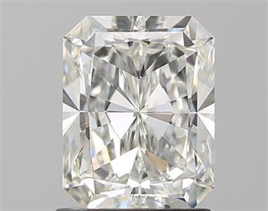 Foto Diamante Natural 1.51 quilates, Radiante , Color H, claridad VS1 y certificado GIA de