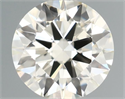 Diamante Natural 0.40 quilates, Redondo , Color L, claridad SI1 y certificado GIA