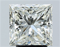 Diamante Natural 3.01 quilates, Princesa , Color I, claridad VS2 y certificado IGI