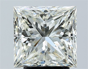 Foto Diamante Natural 3.01 quilates, Princesa , Color I, claridad VS2 y certificado IGI de