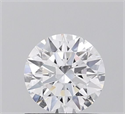 Del inventario de diamantes de laboratorio, 0.76 quilates, Redondo , Color D, claridad VVS1 y certificado IGI