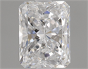 Natural Diamond 0.50 Carats, Radiant with  Cut, D Color, SI1 Clarity and Certified by GIA