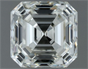 Natural Diamond 1.02 Carats, Asscher with  Cut, I Color, VS1 Clarity and Certified by IGI