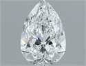 Natural Diamond 0.80 Carats, Pear with  Cut, G Color, VVS1 Clarity and Certified by GIA