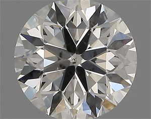 Foto Diamante Natural 0.70 quilates, Redondo , Color H, claridad SI1 y certificado IGI de