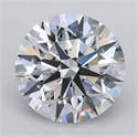 Del inventario de diamantes de laboratorio, 0.90 quilates, Redondo , Color D, claridad VS1 y certificado IGI