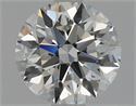Diamante Natural 0.90 quilates, Redondo , Color H, claridad SI1 y certificado GIA