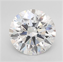 Del inventario de diamantes de laboratorio, 4.58 quilates, Redondo , Color D, claridad VVS2 y certificado IGI