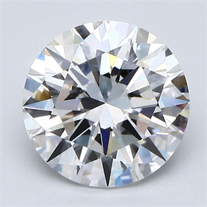 Picture of Natural Diamond 2.20 Carats, Round with Excellent Cut, F Color, VS1 Clarity and Certified by GIA