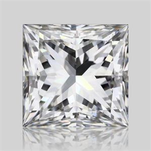 Foto Diamante Natural 1.03 quilates, Princesa , Color G, claridad VS2 y certificado GIA de