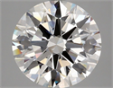 Del inventario de diamantes de laboratorio, 4.09 quilates, Redondo , Color H, claridad VVS2 y certificado IGI