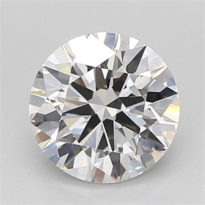 Picture of Lab Grown Diamond 1.50 Carats, Round with Ideal Cut, E Color, VS2 Clarity and Certified by IGI