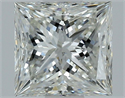Diamante Natural 0.99 quilates, Princesa , Color I, claridad VS2 y certificado GIA
