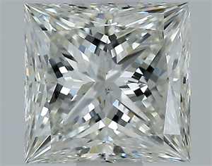 Foto Diamante Natural 0.99 quilates, Princesa , Color I, claridad VS2 y certificado GIA de