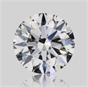 Natural Diamond 0.75 Carats, Round with Excellent Cut, E Color, VS2 Clarity and Certified by GIA