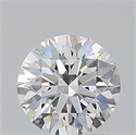 Diamante Natural 0.74 quilates, Redondo , Color F, claridad VVS2 y certificado GIA