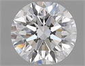 Natural Diamond 0.50 Carats, Round with Excellent Cut, D Color, SI1 Clarity and Certified by GIA