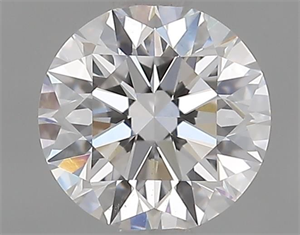 Picture of Natural Diamond 0.50 Carats, Round with Excellent Cut, D Color, SI1 Clarity and Certified by GIA