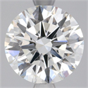 Diamante Natural 1.82 quilates, Redondo , Color I, claridad IF y certificado GIA